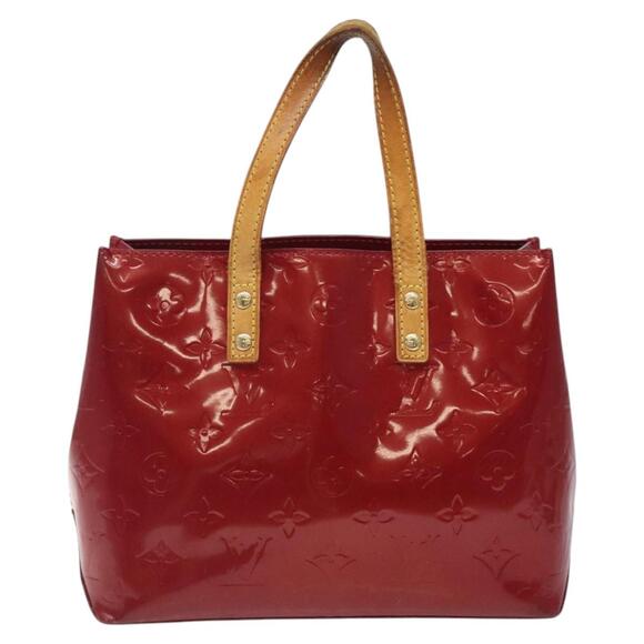 LOUIS VUITTON Monogram Vernis Reade PM Hand Bag Pomme D'amour M91990 - Picture 2 of 12